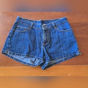 Jordache Denim Shorts Blue Classic Style Size 7/8